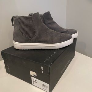 Steven By Steve Madden Lanci Grey Slip On Sneaker